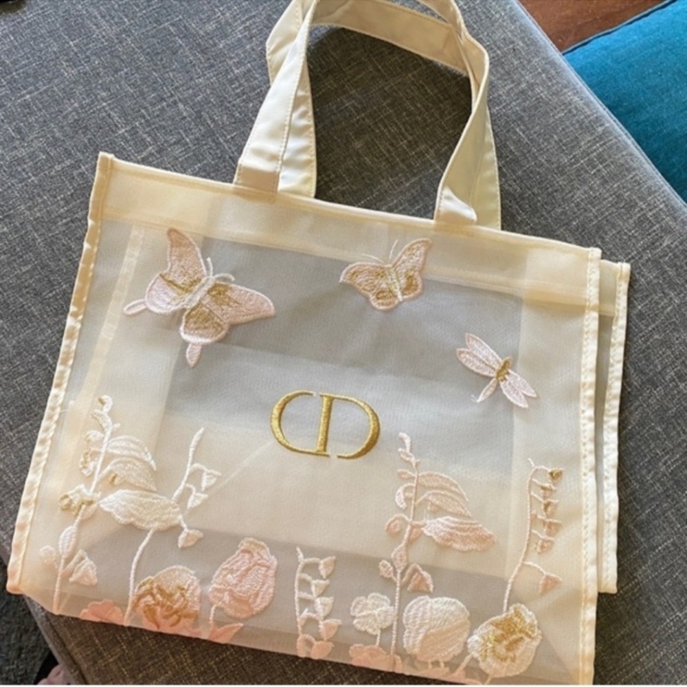 Dior Mesh Butterfly tote bag GWP - Picture 3 of 10